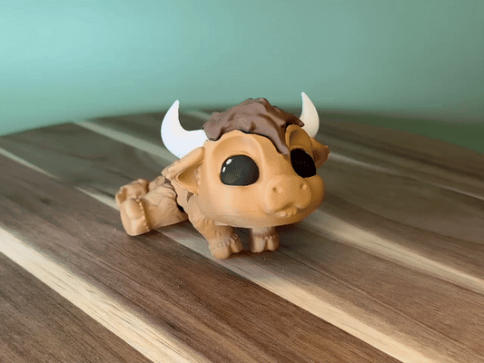 Flexible Highland cow